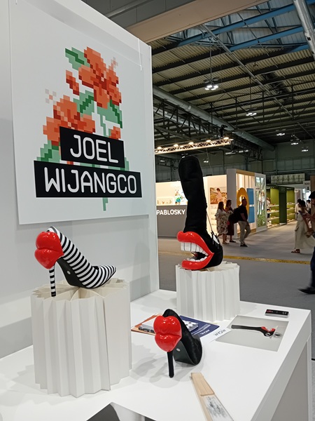 exposición del diseñador filipino joel wijangco